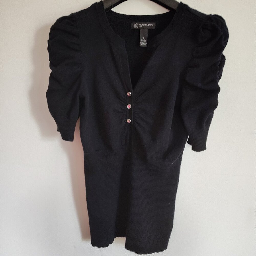 Inc Short-Sleeve Sweater